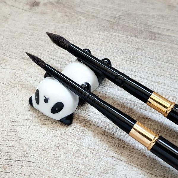 Ceramic Panda Paintbrush Chopsticks Holder | Kalsten