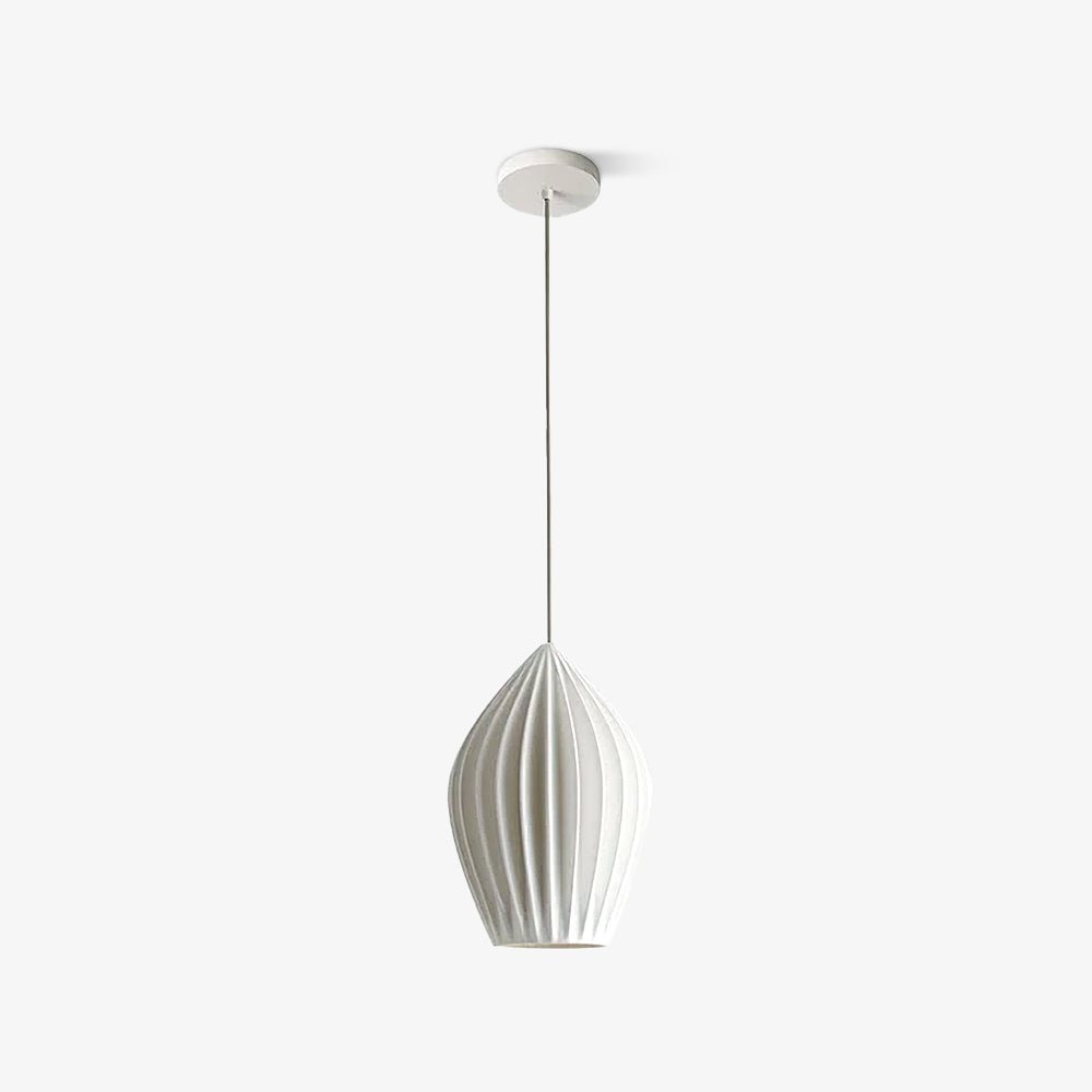 Ceramic Ribbed Ceiling light fitting Pendant Light | Kalsten
