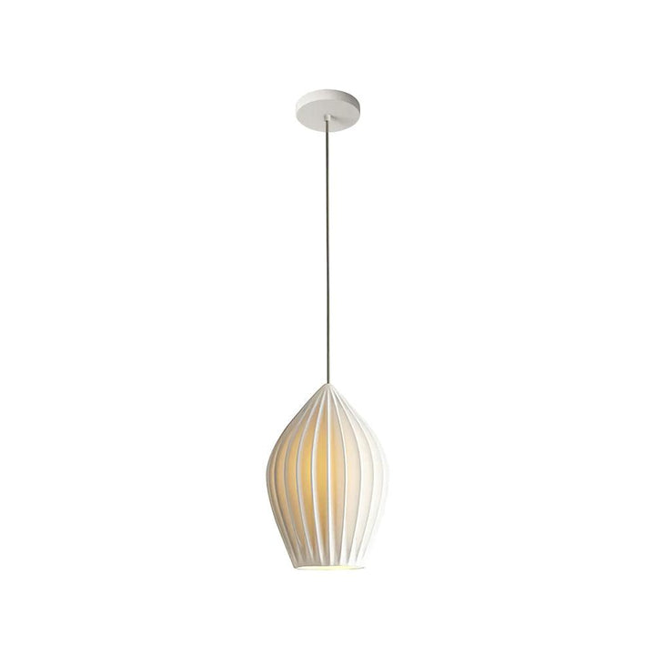Ceramic Ribbed Ceiling light fitting Pendant Light | Kalsten