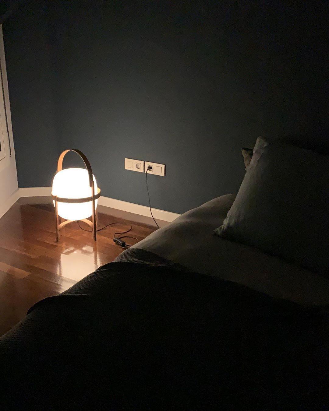 Portable Lantern Glass Portable lamp Table Lamp | Kalsten