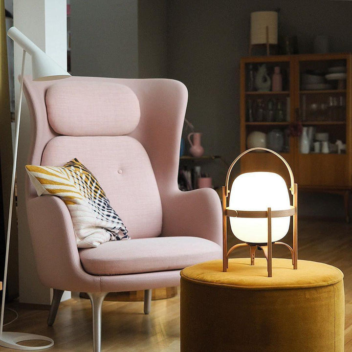 Portable Lantern Glass Portable lamp Table Lamp | Kalsten