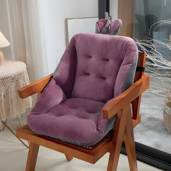 Thick Padded Chair Cushion with Lumbar Support Kalsten