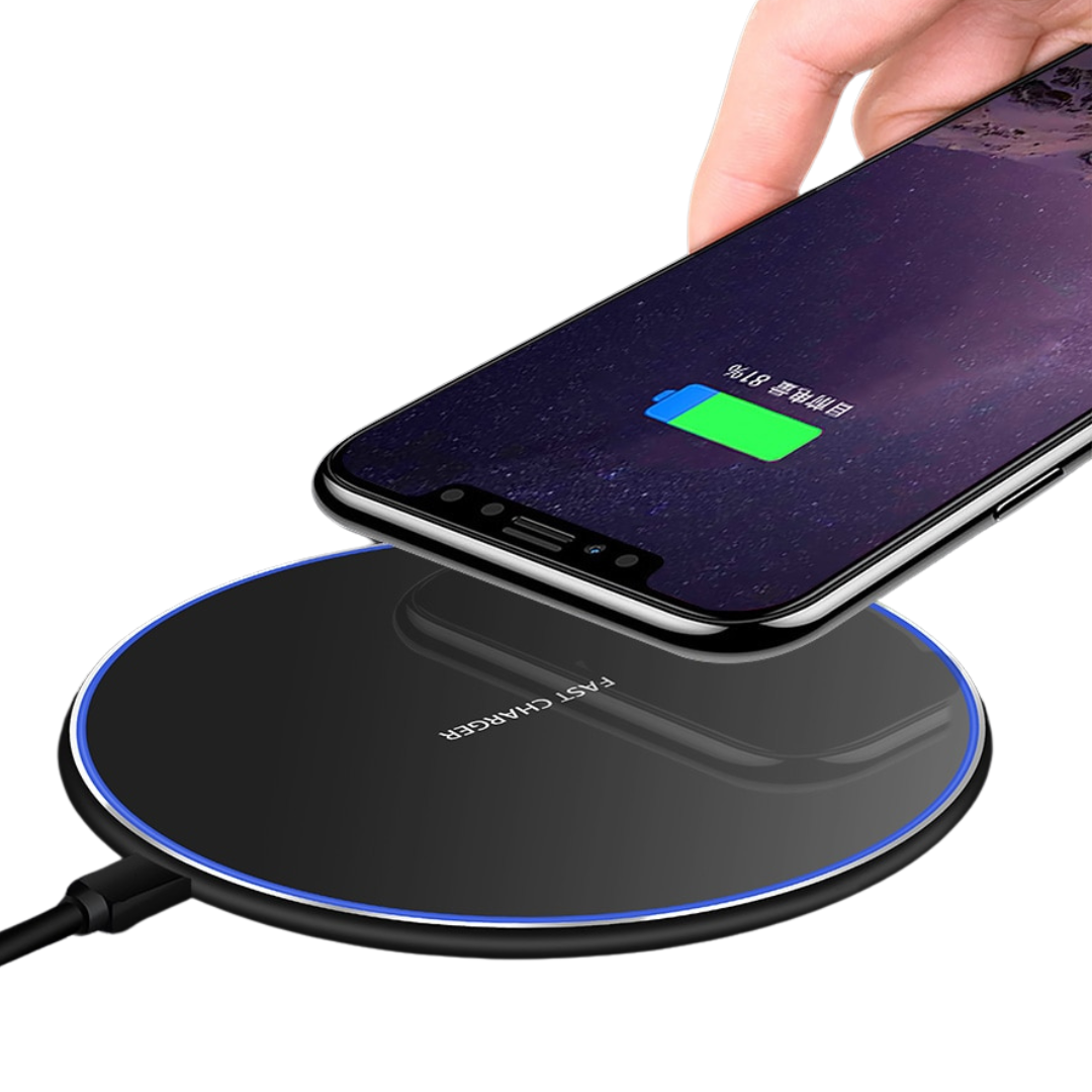 Kalsten | 30W Fast Wireless Charging Pad | Premium USB C Charging Cable MagSafe Charger for Apple iPhone, Samsung & Android - Fast Wireless Charging Pad
