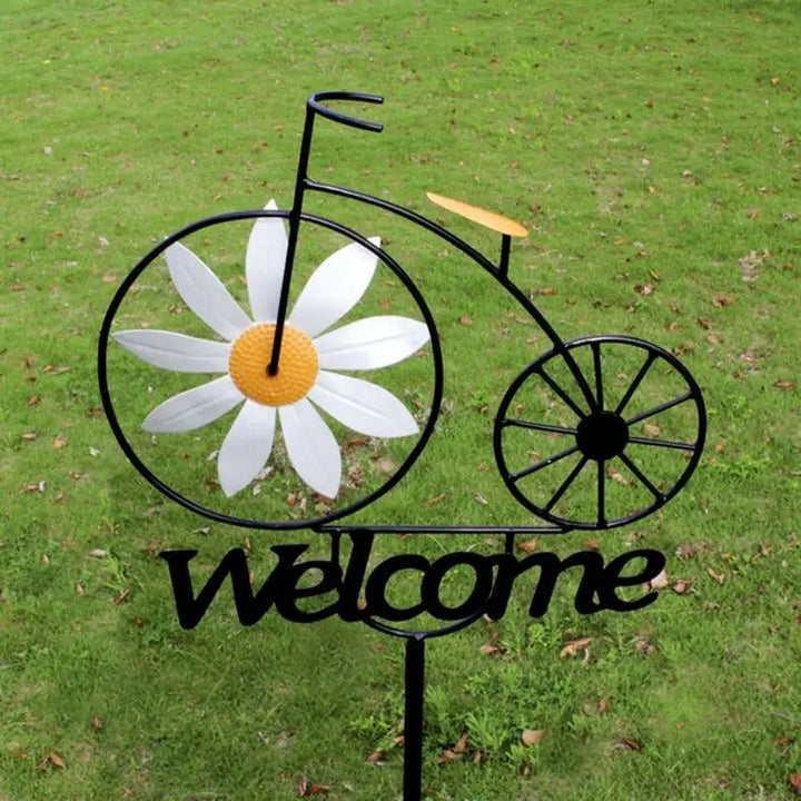 Charming Bicycle Welcome Windmill | Kalsten