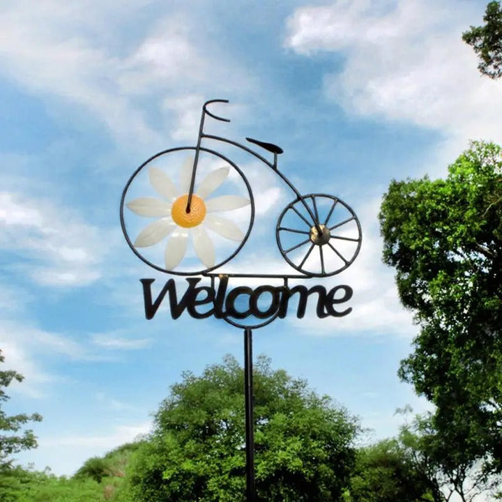 Charming Bicycle Welcome Windmill | Kalsten