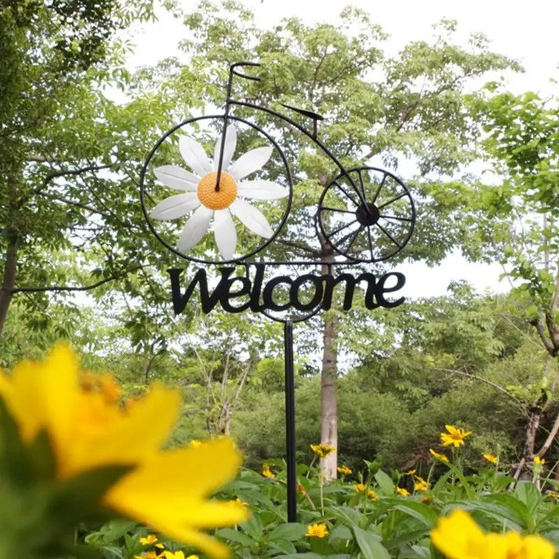 Charming Bicycle Welcome Windmill | Kalsten