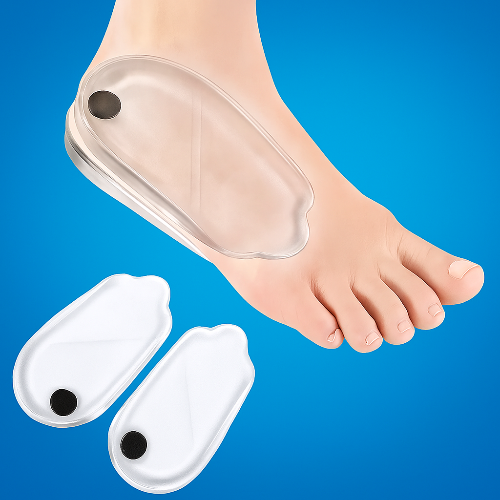 HeelGuard | Silicone Gel Heel Cushions – Heel Pain Relief – Padded Cushioning – Orthopedic Support for Daily Comfort Karnz