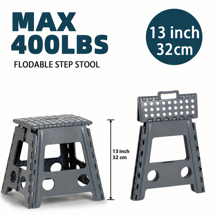 Foldable step stool up to 180 kg | Kalsten