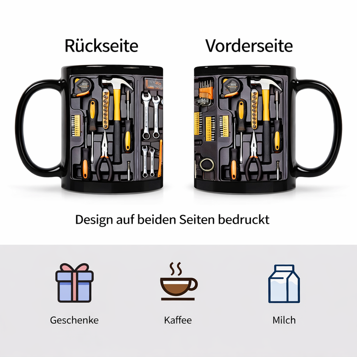 CraftMaster Precision Mug — Celebrate your maker power with every sip in robust style | Kalsten