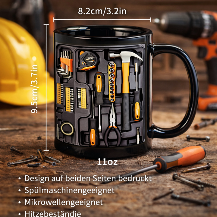 CraftMaster Precision Mug — Celebrate your maker power with every sip in robust style | Kalsten