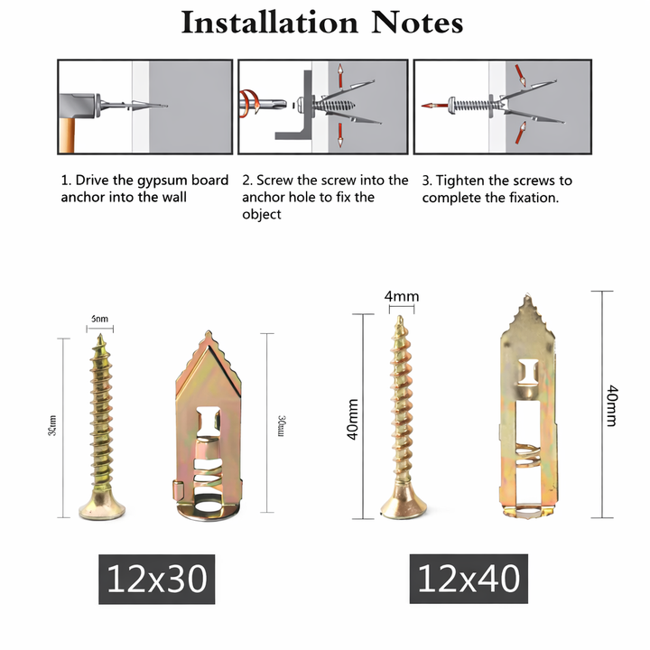ProHold self-drilling anchors — Securely and stress-free attach, without marks or drill holes! | Kalsten