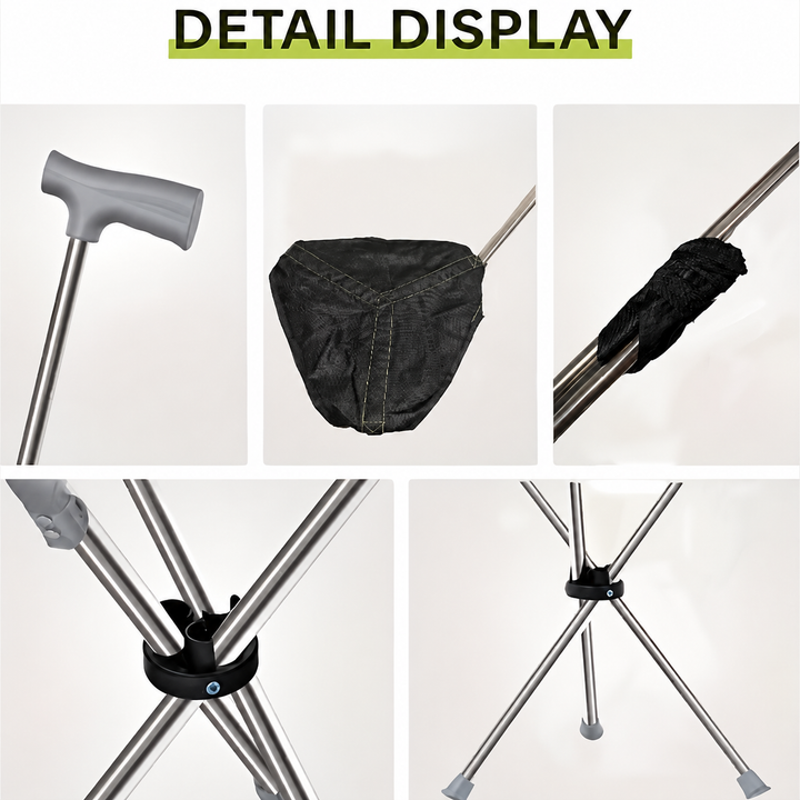 2-in-1 Walking Stick with Seat | Kalsten