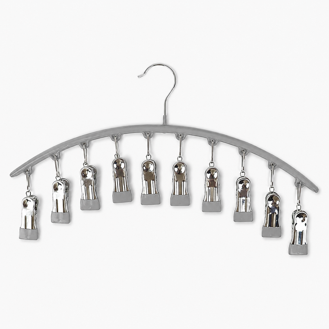 Leggings Organizer Hanger with Rubber Clips | Kalsten