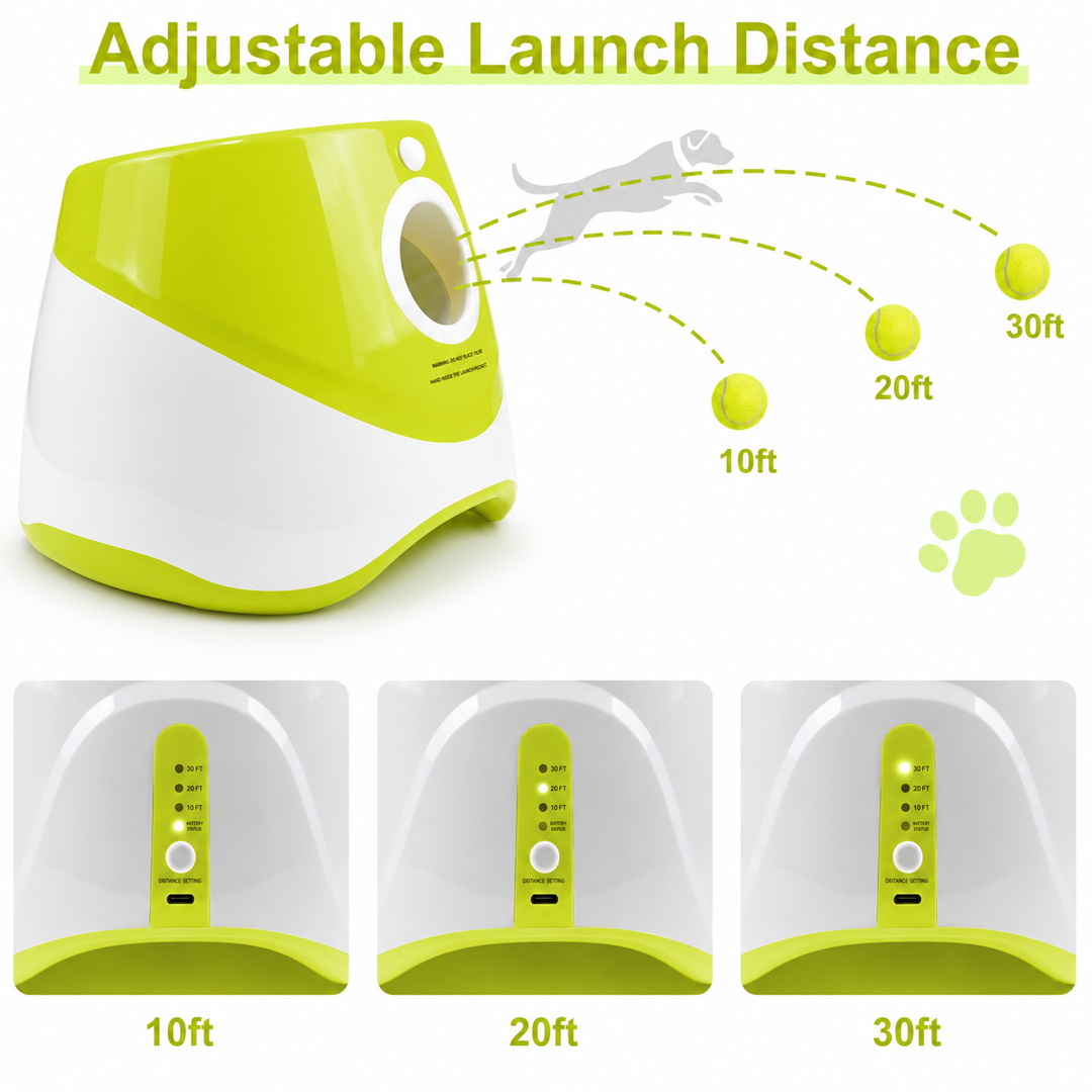 PlayBolt Automatic Ball Launcher for Dogs | Kalsten