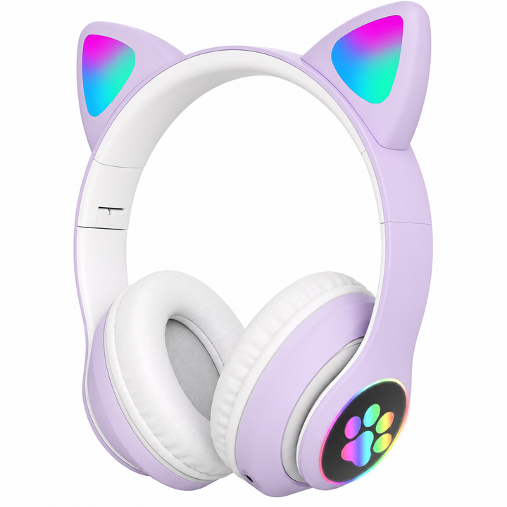 Gaming Headset Cat Ear LED Lighting USB 3.5mm | Kalsten