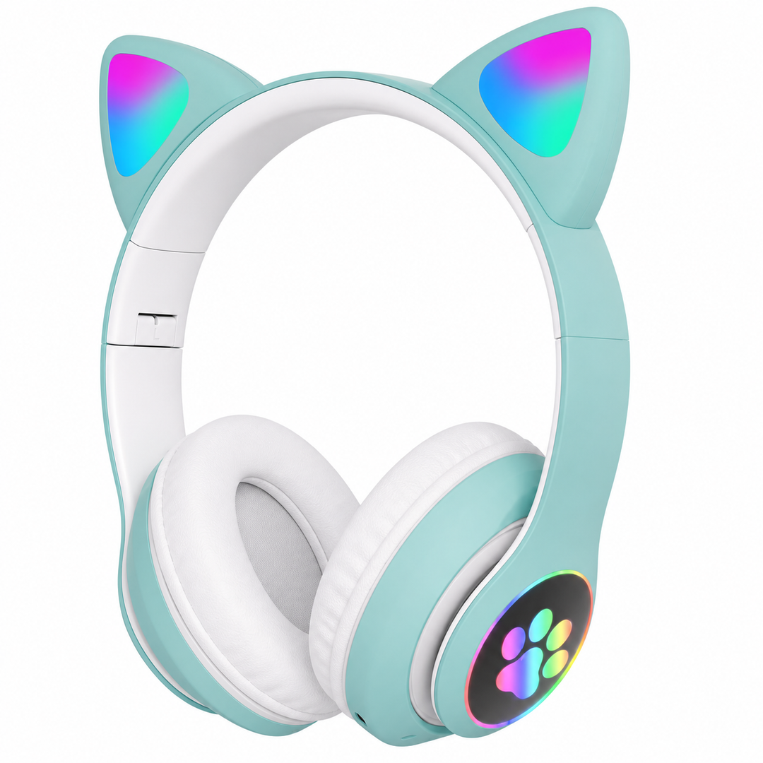 Gaming Headset Cat Ear LED Lighting USB 3.5mm | Kalsten
