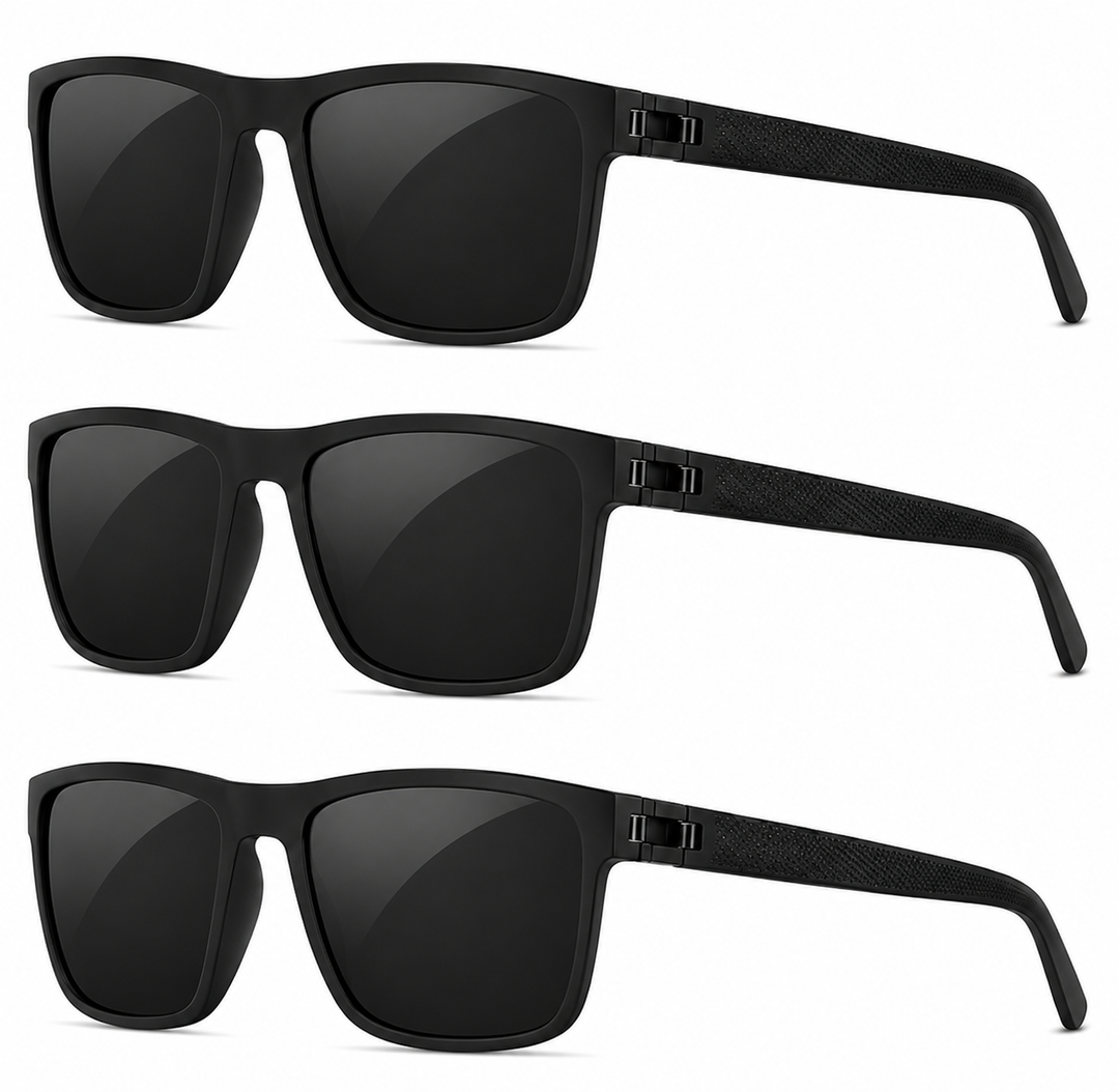 Polarized sunglasses 3-piece set UV400 | Kalsten