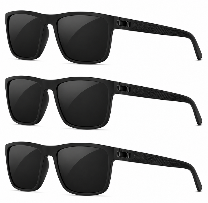 Polarized sunglasses 3-piece set UV400 | Kalsten
