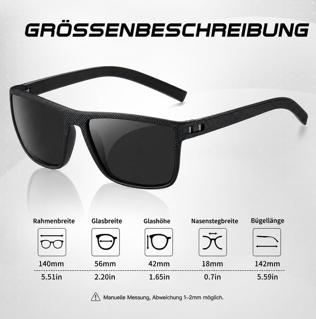 Polarized sunglasses 3-piece set UV400 | Kalsten