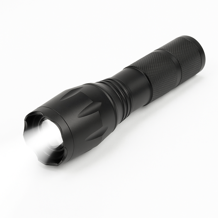 Taclight LED Zoom Flashlight (waterproof and shockproof) w/5 functions | Kalsten