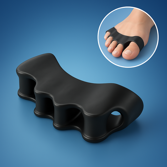 FlexAlign Toe Separator | Toe Alignment and Pain Relief – Ideal for Bunions - Overlapping Toes - and Foot Comfort Skanto