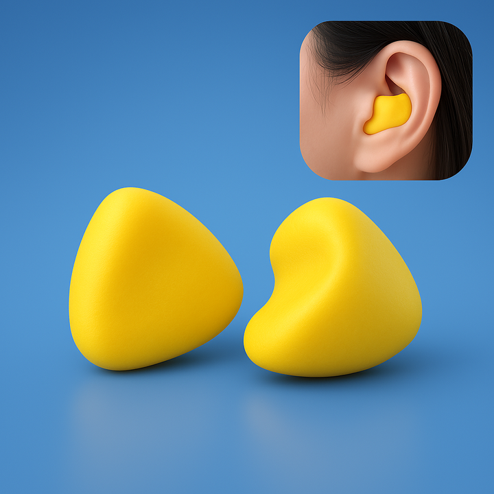 Noise-Reducing, Silent Earplugs Kalsten