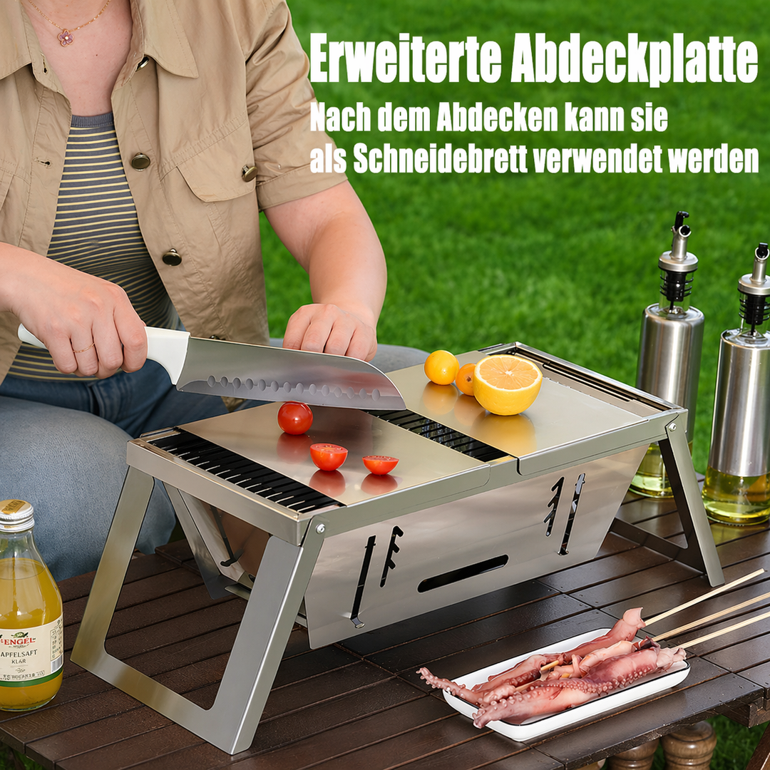 Portable compact grill for on the go | Kalsten