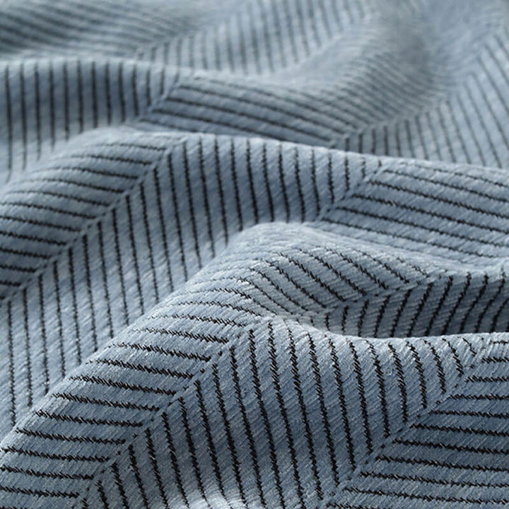 Kalsten | Chenille Blanket Herringbone Tassel Sofa Cover