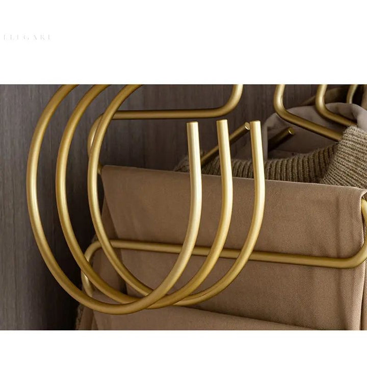 HangStruct – S-shaped metal clothing hangers (set of 5) for space saving | Kalsten