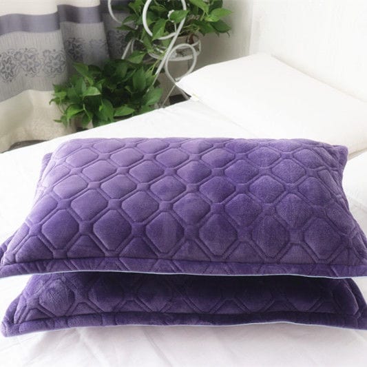 Chrisette 2 pcs Crystal Velvet Pillowcase | Kalsten