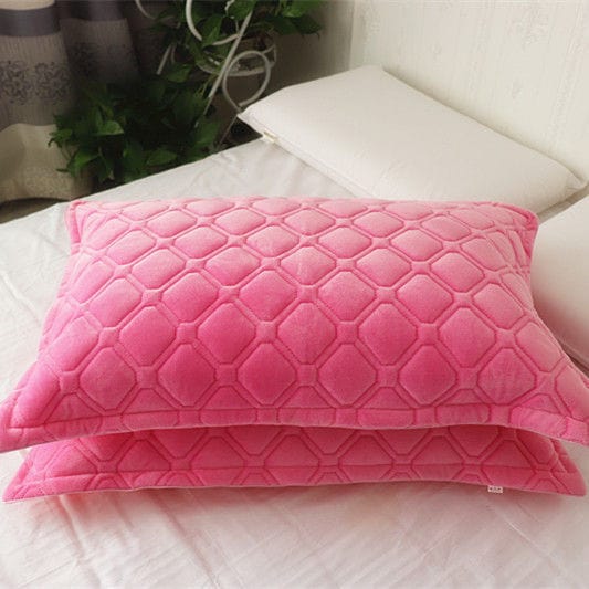Chrisette 2 pcs Crystal Velvet Pillowcase | Kalsten