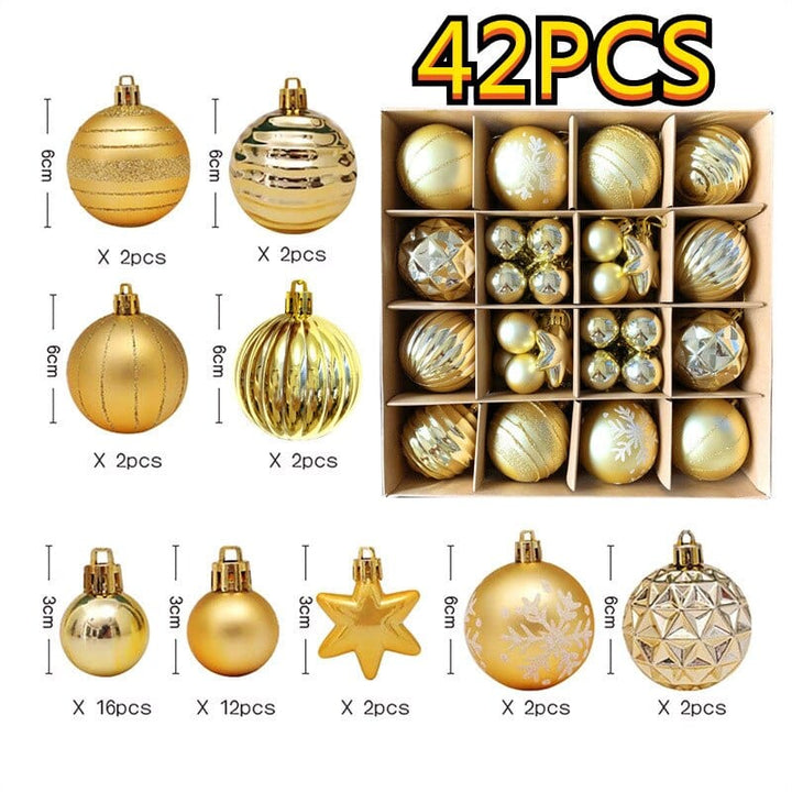 Christmas tree balls set | Kalsten