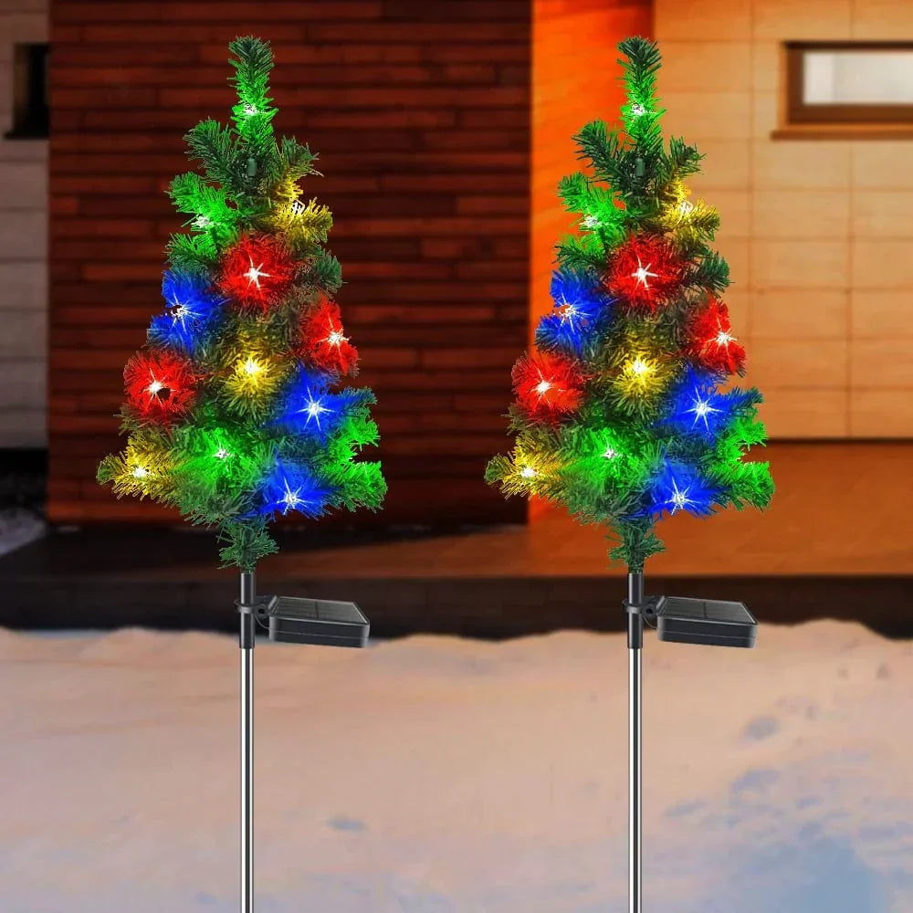 Christmas tree solar garden light | Kalsten