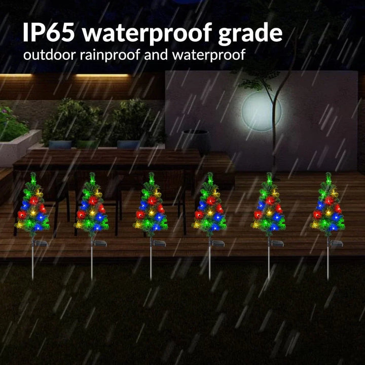 Christmas tree solar garden light | Kalsten