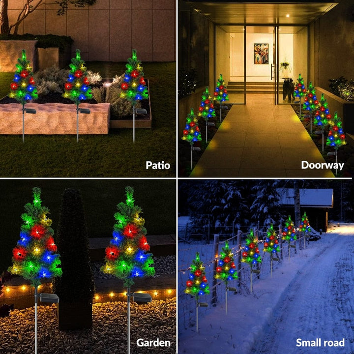 Christmas tree solar garden light | Kalsten