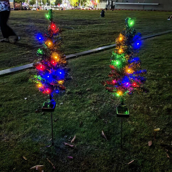 Christmas tree solar garden light | Kalsten