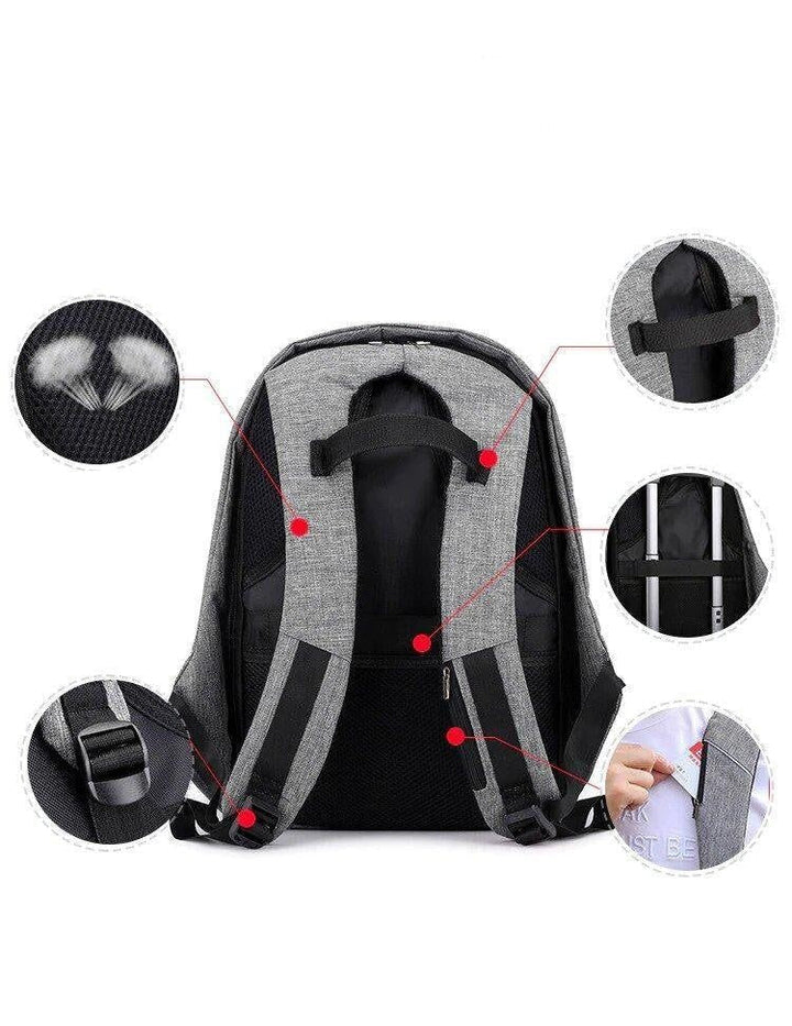 City Travel Anti-Theft Deluxe Backpack | Kalsten