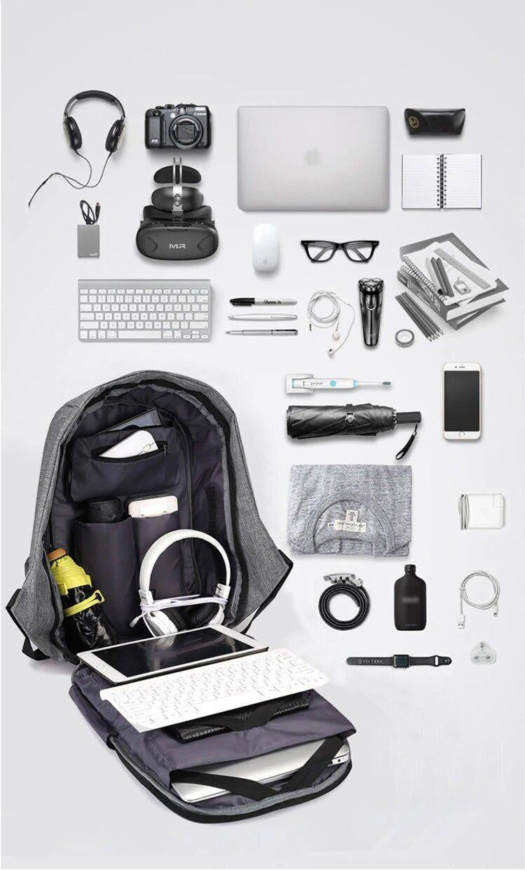 City Travel Anti-Theft Deluxe Backpack | Kalsten