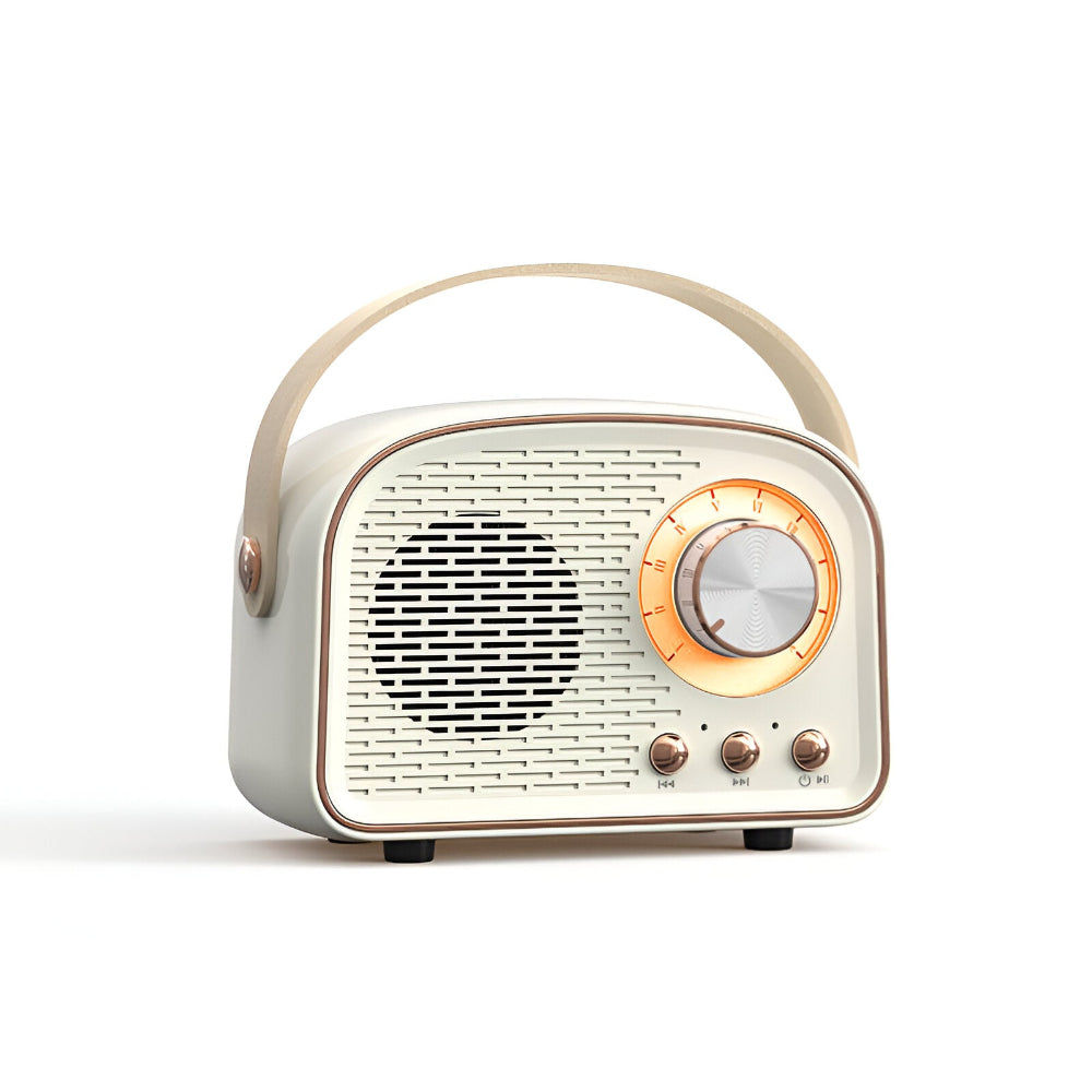 SoundRetro Bluetooth Speaker – Wireless Vintage Speaker with Deep Sound & Retro Design | Kalsten