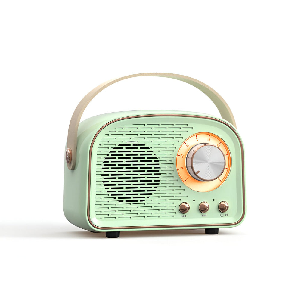 SoundRetro Bluetooth Speaker – Wireless Vintage Speaker with Deep Sound & Retro Design | Kalsten