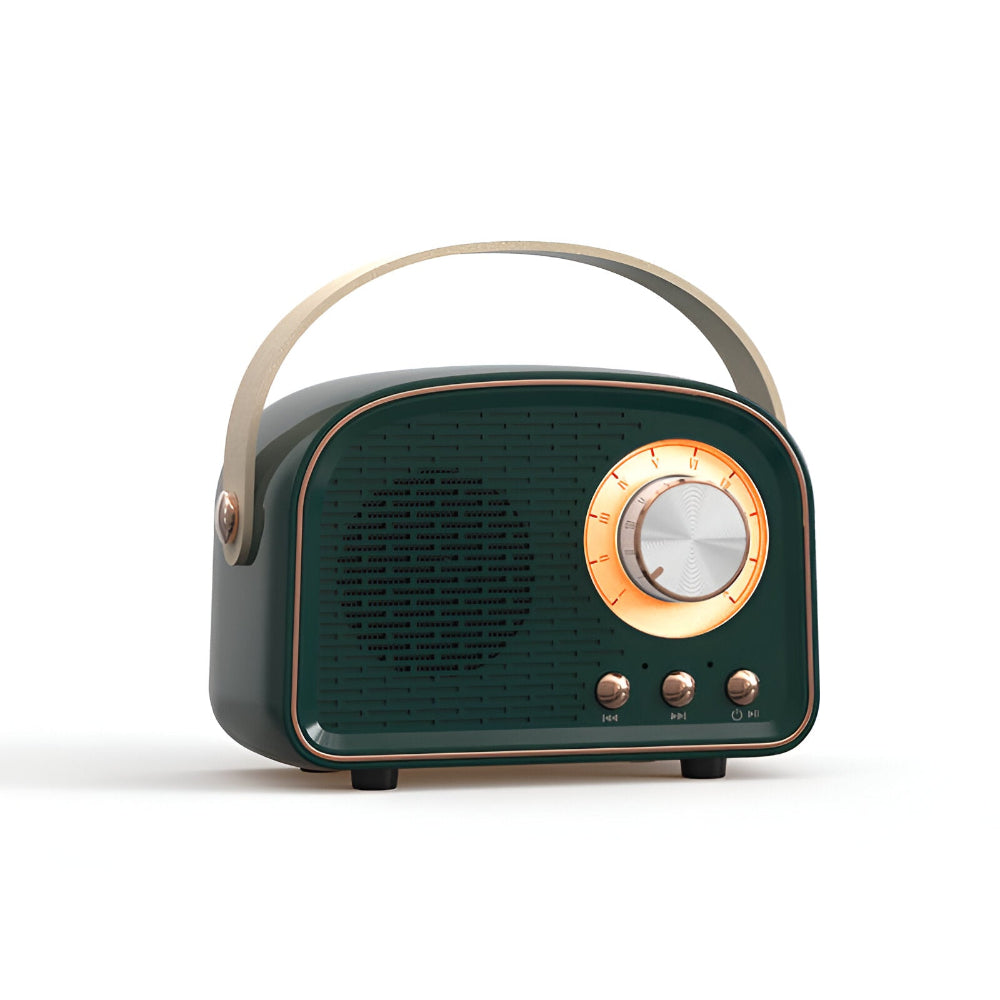 SoundRetro Bluetooth Speaker – Wireless Vintage Speaker with Deep Sound & Retro Design | Kalsten