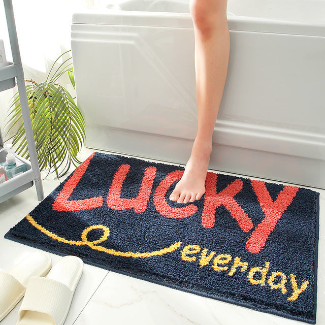 Colorful and Soft Mats – Non-Slip Bath Mats for Bathroom and Entrance Area | Kalsten