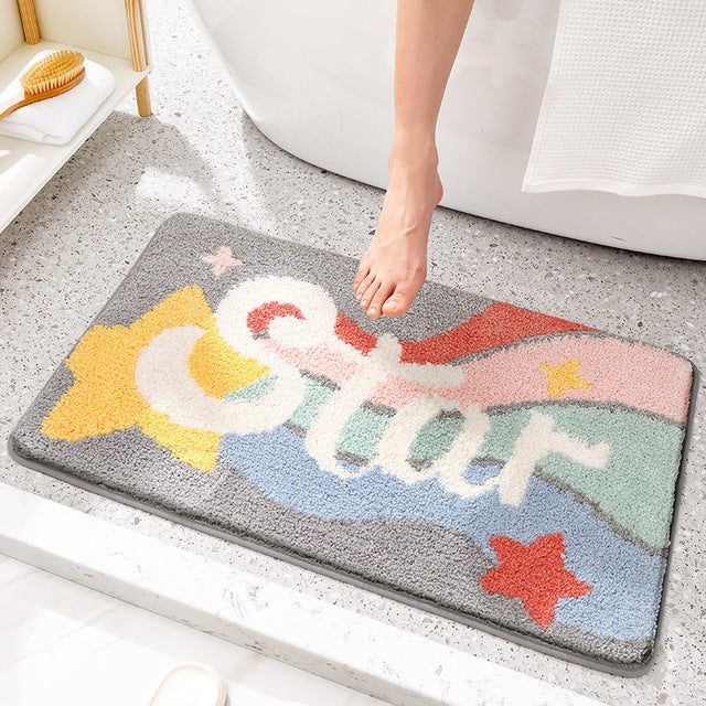 Colorful and Soft Mats – Non-Slip Bath Mats for Bathroom and Entrance Area | Kalsten