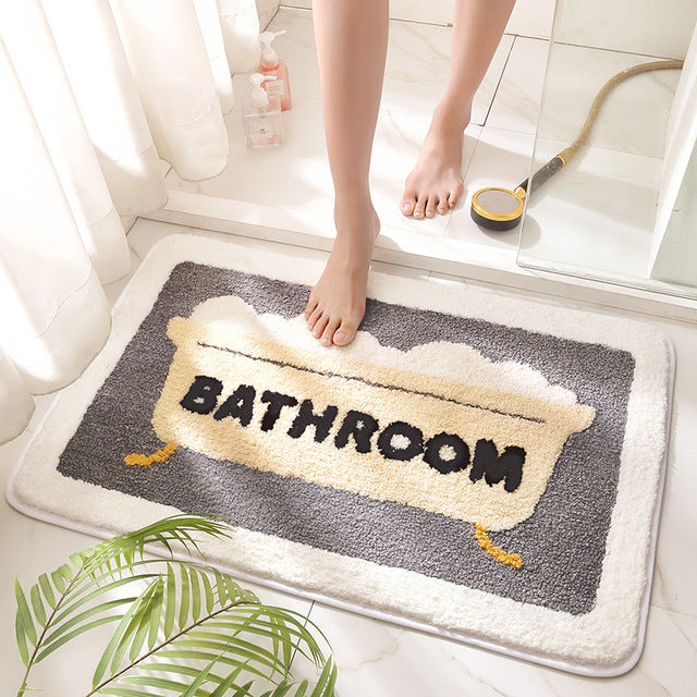 Colorful and Soft Mats – Non-Slip Bath Mats for Bathroom and Entrance Area | Kalsten