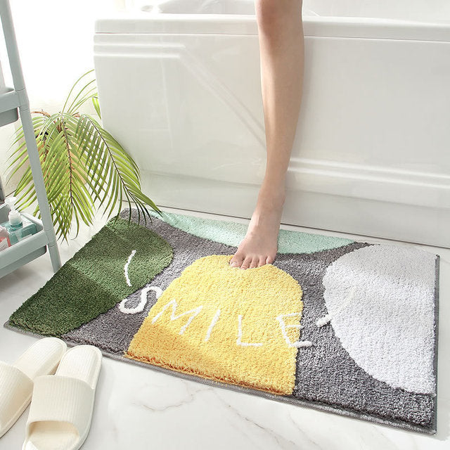 Colorful and Soft Mats – Non-Slip Bath Mats for Bathroom and Entrance Area | Kalsten