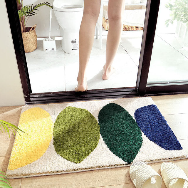 Colorful and Soft Mats – Non-Slip Bath Mats for Bathroom and Entrance Area | Kalsten