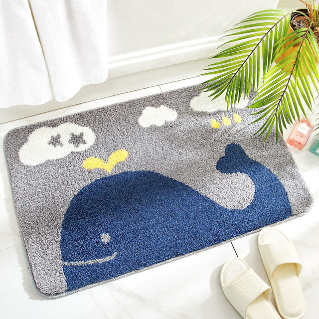 Colorful and Soft Mats – Non-Slip Bath Mats for Bathroom and Entrance Area | Kalsten