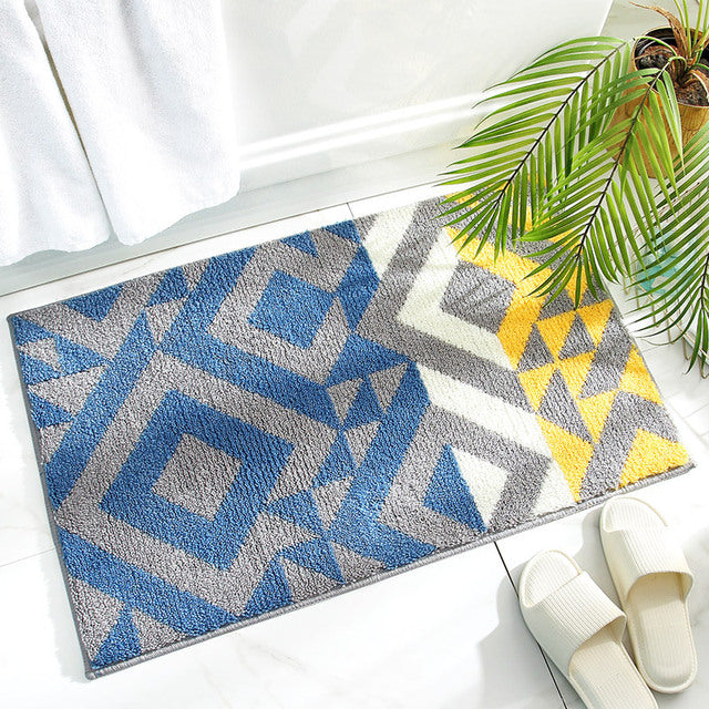 Colorful and Soft Mats – Non-Slip Bath Mats for Bathroom and Entrance Area | Kalsten