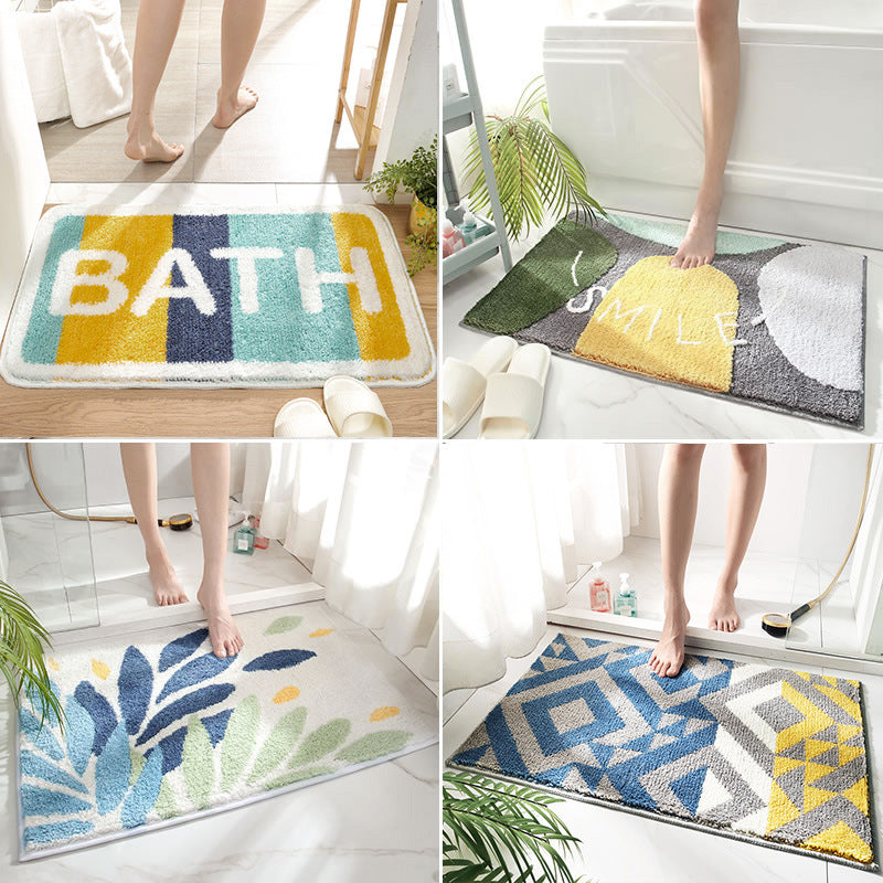 Colorful and Soft Mats – Non-Slip Bath Mats for Bathroom and Entrance Area | Kalsten