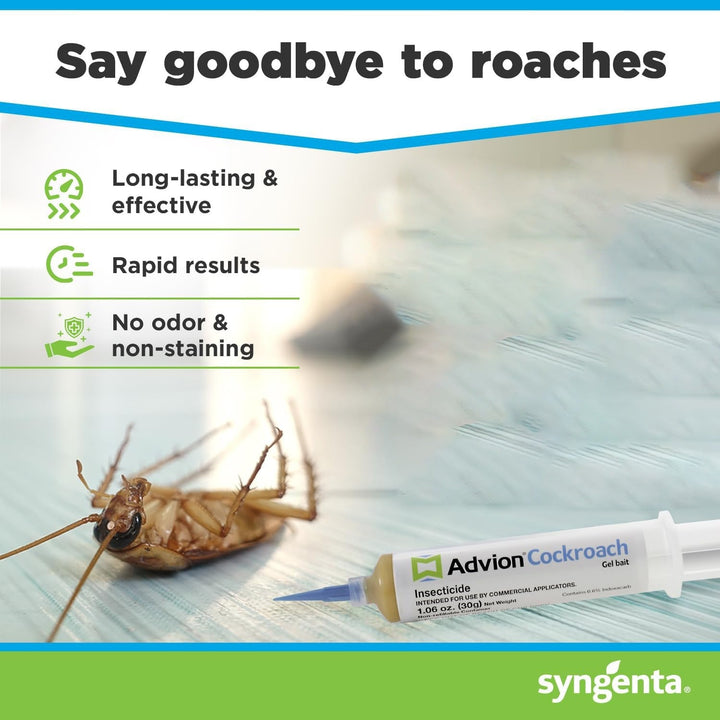 Cockroach Gel Bait – Non-Toxic Pest Control